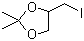 4-Iodomethyl-2,2-dimethyl-1,3-dioxalane molecular structure (CAS 4351-11-5)