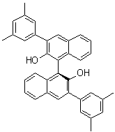 (1S)-3,3'-Bis(3,5-dimethylphenyl)[1,1'-binaphthalene]-2,2'-diol molecular structure (CAS 435327-17-6)