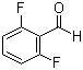 2,6-二氟苯甲醛分子结构 (CAS 437-81-0)