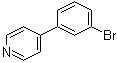 4-(3-溴苯基)吡啶分子结构 (CAS 4373-72-2)