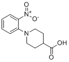 1-(2-nitrophenyl)piperidine-4-carboxylic Acid molecular structure (CAS 438192-02-0)
