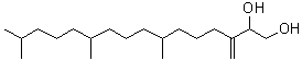 structure of CAS# 438536-34-6, 3-Methylidene-7,11,15-trimethylhexadecan-1,2-diol