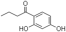 2',4'-Dihydroxybutyrophenone molecular structure (CAS 4390-92-5)
