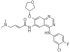R-Afatinib molecular structure (CAS 439081-17-1)