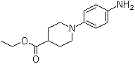 structure of CAS# 439095-52-0, 1-(4-Aminophenyl)piperidine-4-carboxylic acid ethyl ester;Ethyl 1-(4-aminophenyl)piperidine-4-carboxylate