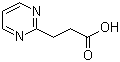 3-Pyrimidin-2-ylpropionic acid molecular structure (CAS 439108-20-0)
