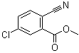 Methyl 5-chloro-2-cyanobenzoate molecular structure (CAS 439117-38-1)