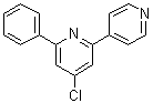 4-Chloro-6-phenyl-2,4'-bipyridine molecular structure (CAS 439929-26-7)