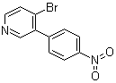 4-Bromo-3-(4-nitrophenyl)pyridine molecular structure (CAS 440112-17-4)