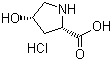 structure of CAS# 441067-49-8, (4S)-4-Hydroxy-L-proline hydrochloride
