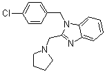 克立咪唑分子结构 (CAS 442-52-4)