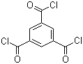 结构式 CAS# 4422-95-1, 1,3,5-苯三甲酰氯; 均苯三甲酰氯