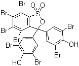 四溴酚蓝分子结构 (CAS 4430-25-5)