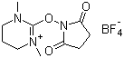 O-Succinimidyl-1,3-dimethylpropyleneuronium tetrafluoroborate molecular structure (CAS 443305-34-8)