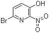 结构式 CAS# 443956-08-9, 6-溴-2-硝基吡啶-3-醇