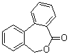 structure of CAS# 4445-34-5, Dibenz[c,e]oxepin-5(7H)-one;Diphenide