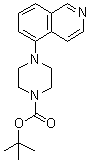structure of CAS# 444620-69-3, 4-(Isoquinolin-5-yl)piperazine-1-carboxylic acid tert-butyl ester