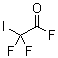 二氟碘乙酰氟分子结构 (CAS 44507-93-9)