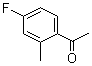 结构式 CAS# 446-29-7, 4'-氟-2'-甲基苯乙酮
