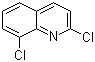 structure of CAS# 4470-83-1, 2,8-Dichloroquinoline