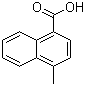4-Methyl-1-naphthoic acid molecular structure (CAS 4488-40-8)