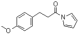 3-(4-Methoxyphenyl)-1-(1H-pyrrol-1-yl)-1-propanone molecular structure (CAS 448905-82-6)