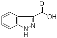 structure of CAS# 4498-67-3, Indazole-3-carboxylic acid;1H-Indazole-3-carboxylic acid