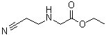 N-氰基乙基甘氨酸乙酯分子结构 (CAS 44981-94-4)