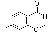 结构式 CAS# 450-83-9, 4-氟-2-甲氧基苯甲醛