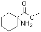 structure of CAS# 4507-57-7, 1-Aminocyclohexanecarboxylic acid methyl ester;Methyl 1-aminocyclohexanecarboxylate; Methyl-1-aminocyclohexane-1-carboxylate
