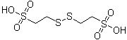 structure of CAS# 45127-11-5, Coenzyme M;2,2'-Dithiodiethanesulfonic acid
