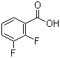 2,3-Difluorobenzoic acid molecular structure (CAS 4519-39-5)