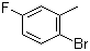 结构式 CAS# 452-63-1, 2-溴-5-氟甲苯