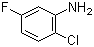 structure of CAS# 452-83-5, 2-Chloro-5-fluoroaniline;2-Chloro-5-fluorobenzeneamine
