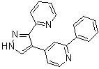 2-Phenyl-4-[3-(pyridin-2-yl)-1H-pyrazol-4-yl]pyridine molecular structure (CAS 452342-37-9)