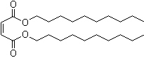 马来酸二癸酯分子结构 (CAS 45298-06-4)