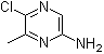 structure of CAS# 453548-87-3, 5-Chloro-6-methyl-2-pyrazinamine