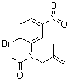 N-(2-Bromo-5-nitrophenyl)-N-(2-methylprop-2-enyl)acetamide molecular structure (CAS 453562-67-9)