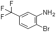 2-溴-5-三氟甲苯苯胺分子结构 (CAS 454-79-5)