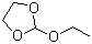 2-乙氧基-1,3-二氧戊环分子结构 (CAS 4544-20-1)