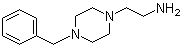 4-苄基-1-哌嗪乙胺分子结构 (CAS 4553-21-3)