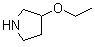 structure of CAS# 45592-49-2, 3-Ethoxypyrrolidine