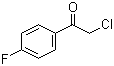 结构式 CAS# 456-04-2, 2-氯代-4'-氟苯乙酮; alpha-氯代对氟苯乙酮