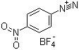 结构式 CAS# 456-27-9, 4-硝基重氮苯四氟硼酸盐