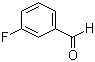 3-氟苯甲醛分子结构 (CAS 456-48-4)