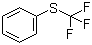 三氟甲基苯硫醚分子结构 (CAS 456-56-4)