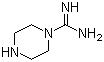 Piperazine-1-carboximidamide molecular structure (CAS 45695-84-9)
