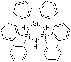 Hexaphenylcyclotrisilazane molecular structure (CAS 4570-25-6)