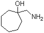 1-氨基甲基环庚醇分子结构 (CAS 45732-95-4)