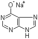 Hypoxanthine monosodium molecular structure (CAS 45738-97-4)